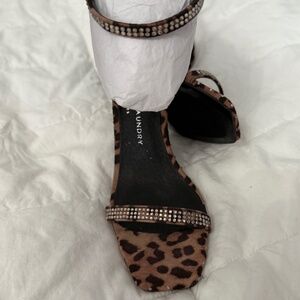 Chinese Laundry Studded Leopard Stilleto